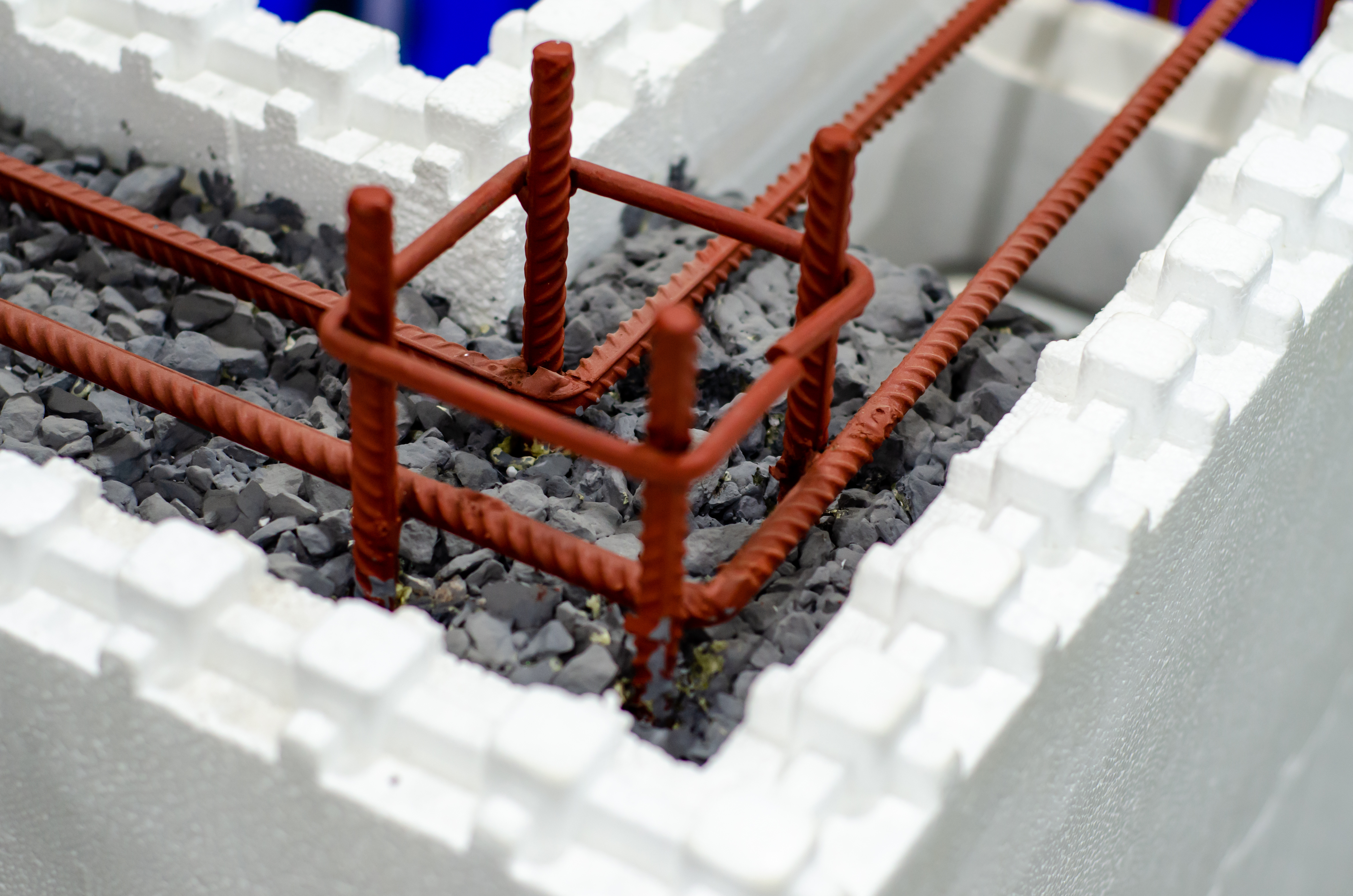 Close-up of wall building construction